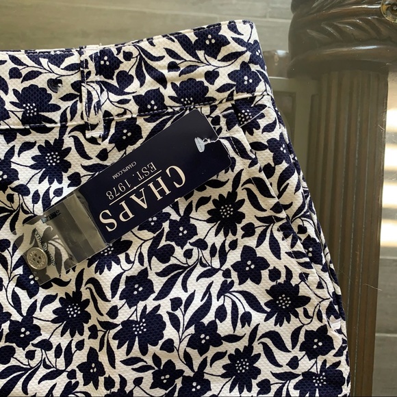 CHAPS FLORAL MINI SKIRT SIZE 10 - Picture 4 of 7